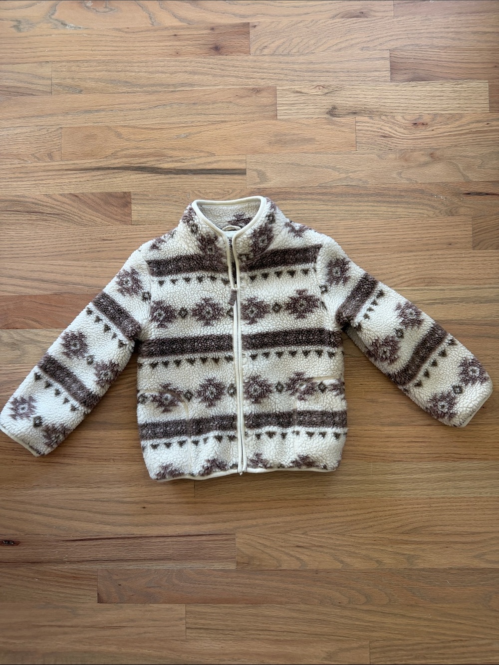 Little Planet by Carter’s Toddler 4T Sherpa Fleece Jacket Southwestern Floral